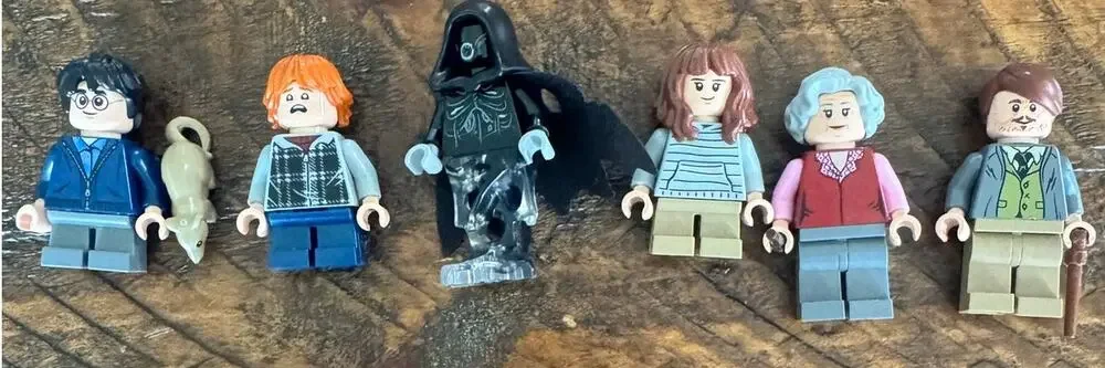LEGO Harry Potter 7pc Lot Harry/Ron/Hermione/Voldemort/Umbridge Mini Figures